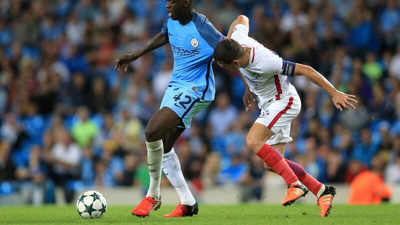 Yaya Toure has featured in only one game so far this season for Manchester City &nbsp;