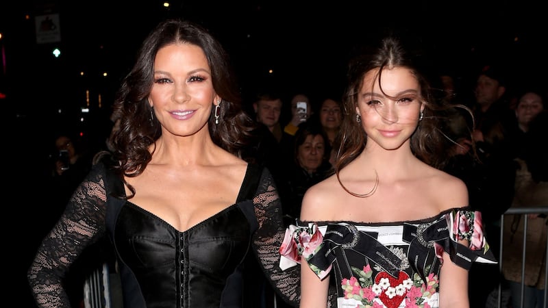 The actress and her daughter turned heads as they stepped out at a fashion show in New York.