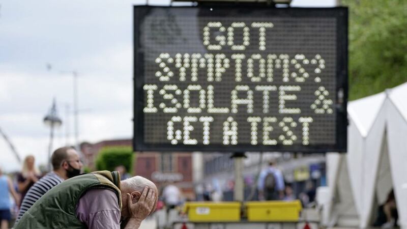 A further 605 positive cases of Covid-19 were also confirmed. Picture by Peter Byrne/PA Wire 