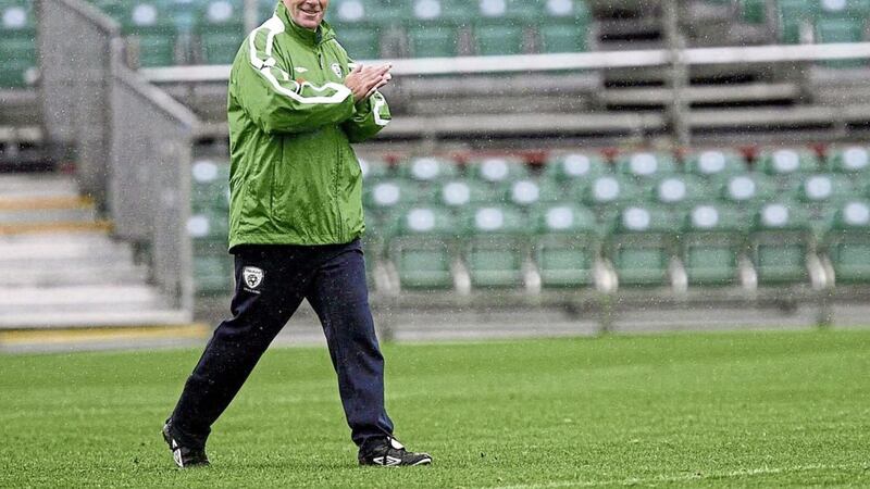 Republic of Ireland manager Brian Kerr 