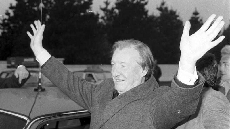 Former Taoiseach, the late Charles Haughey 