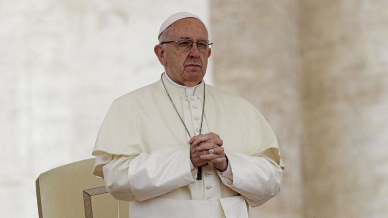 Pope Francis will arrive in Dublin on Saturday. Picture by Associated Press