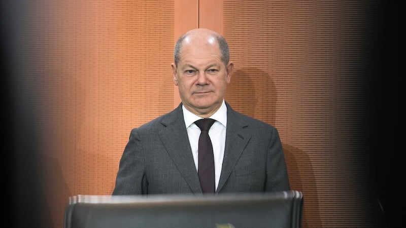 German Chancellor Olaf Scholz is seeking to defuse migration as a political problem (Markus Schreiber/AP)