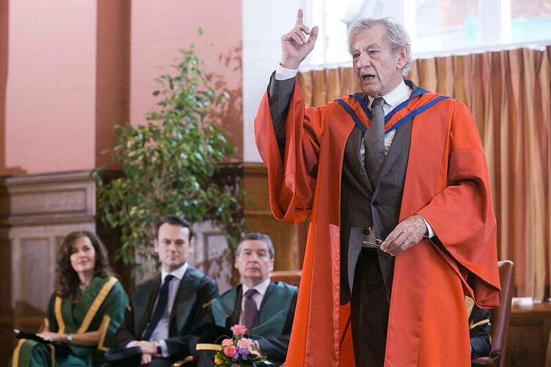 Sir Ian McKellen honoured
