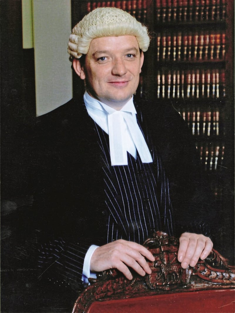 Paul Ferris after being called to the bar in 2007 