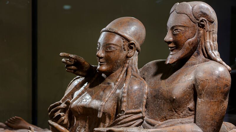 It is a top attraction at the National Etruscan Museum at Villa Giulia.