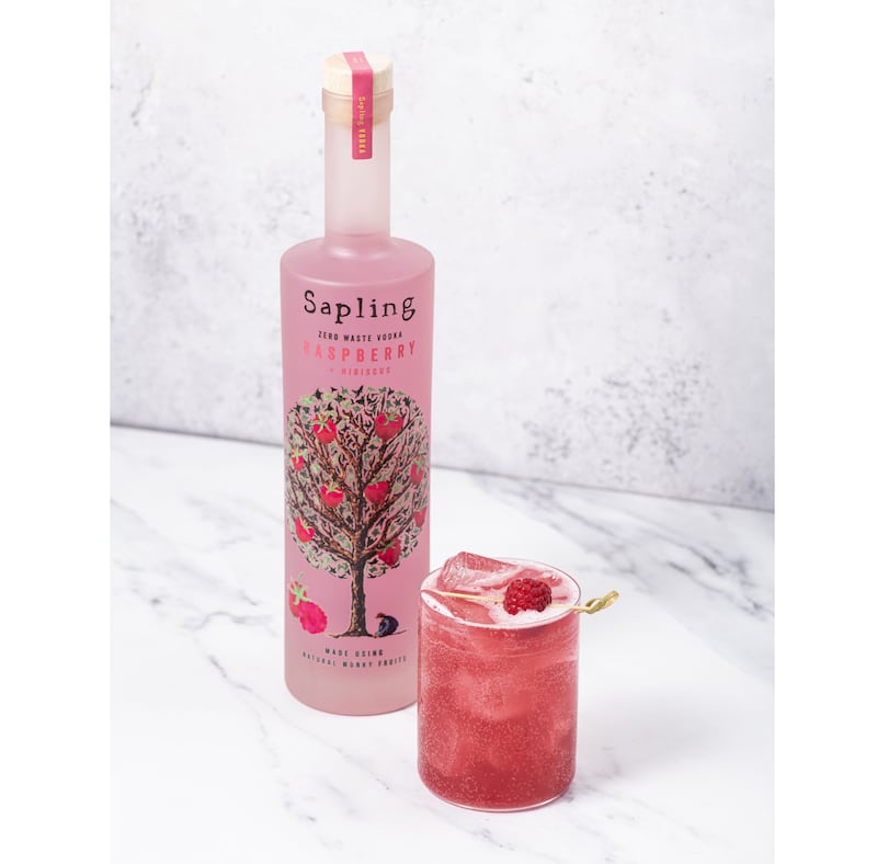 Sapling Raspberry + Hibiscus Vodka, Sapling Spirits