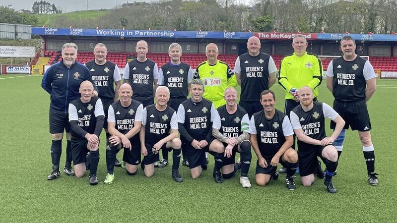 The Northern Ireland Veterans Soccer team will feature in the Old Boys Lava Cup in Scotland on Friday 