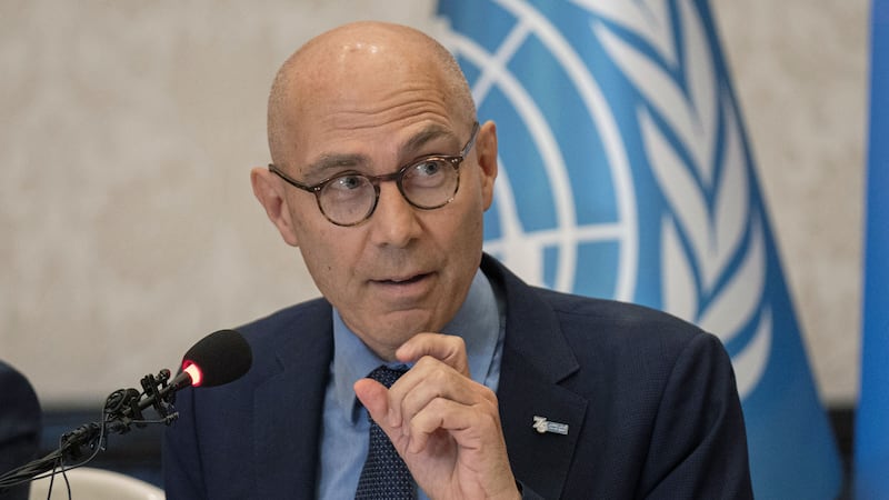 UN High Commissioner for Human Rights Volker Turk said the accounts ‘are harrowing’ (Hadi Mizban/AP)