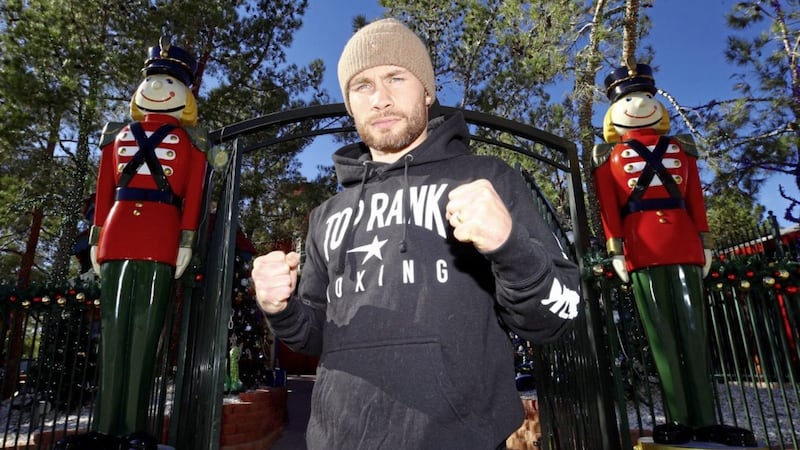 Carl Frampton is going all-in for his comeback clash against Tyler McCreary in Las Vegas 