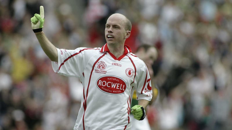 PETER Canavan scored a 69th minute equalising point for Tyrone in the 2003 Ulster Senior Football Championship final.&nbsp;