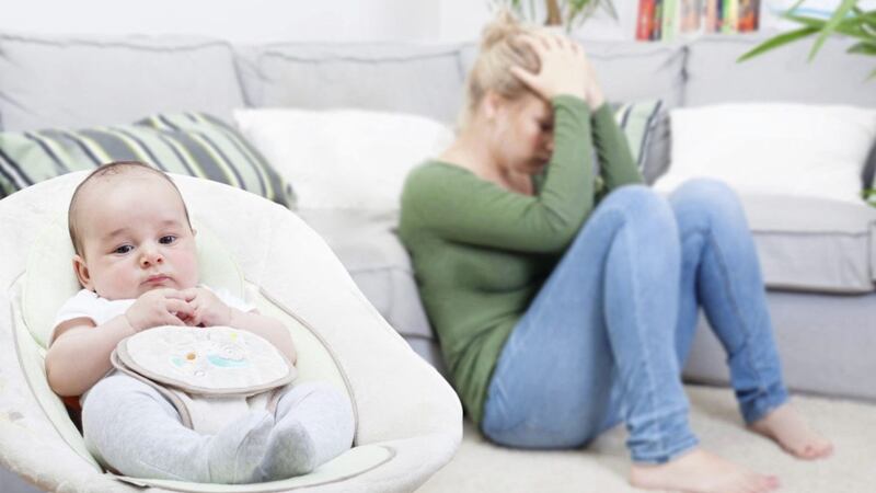 Lots of mums struggle with postnatal depression 