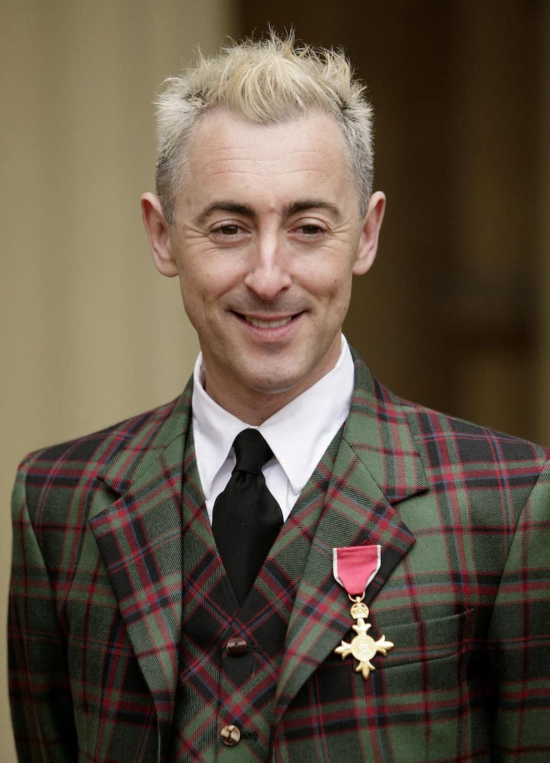 Actor Alan Cumming also starred in the production