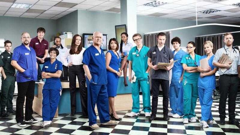 The cast of Casualty, the medical drama which has been running for 30 years and 1,000 episodes 
