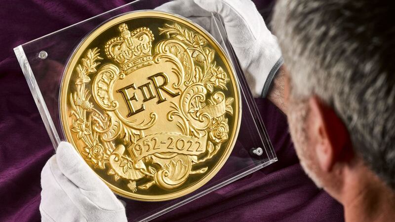 The coin is a private commission for a UK collector and features a bespoke commemorative design.