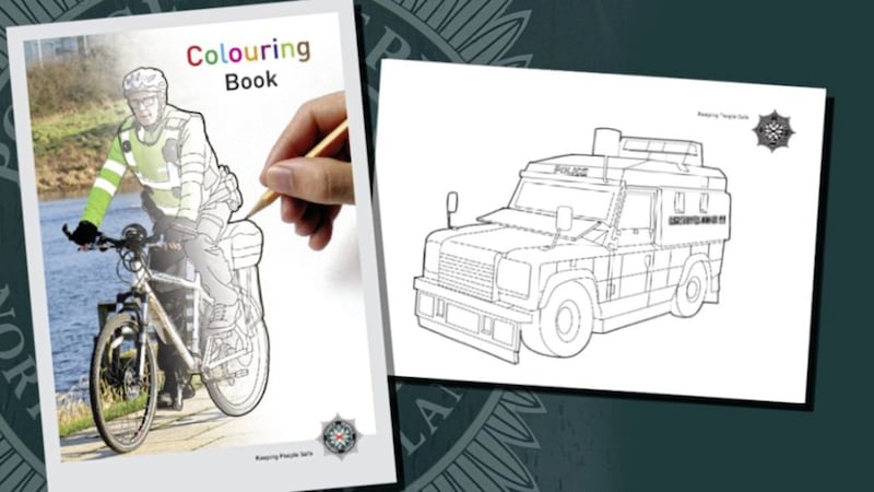 The PSNI Colouring Book 