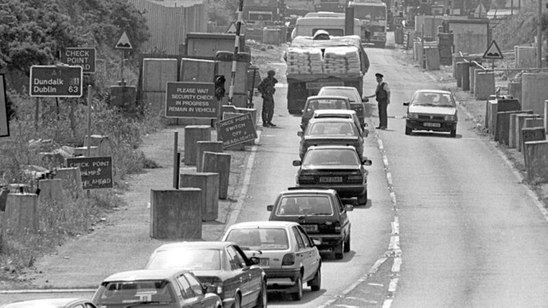 The US Ad Hoc Committee to Protect the Good Friday Agreement has warned that a hard border would &#39;resurrect the memories of militarisation. Picture by Pacemaker 