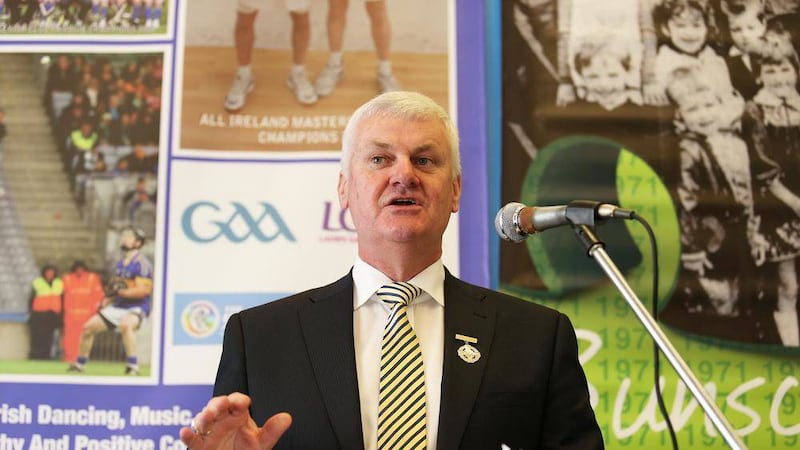 GAA President Aogan O'Fearghail was speaking at the launch of the All-Ireland Hurling Championship in Kilkenny