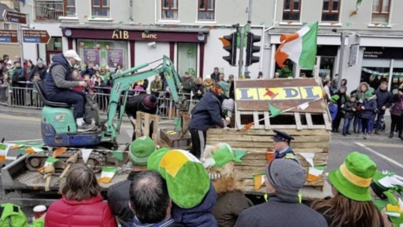 Images of the floats were posted on social media. Picture by Lidl Ireland/ Facebook  