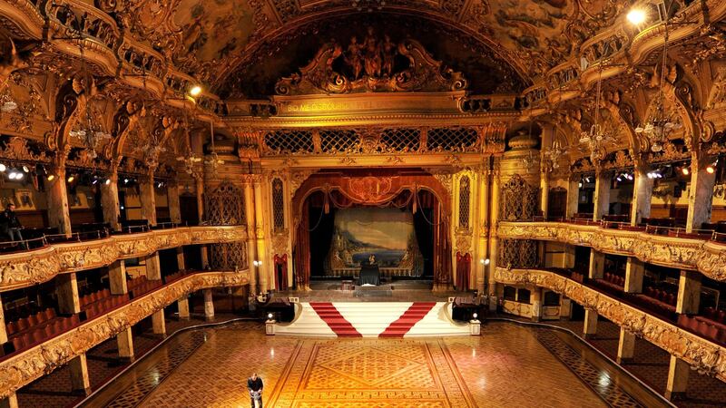 The show will move to the glamorous venue next weekend.