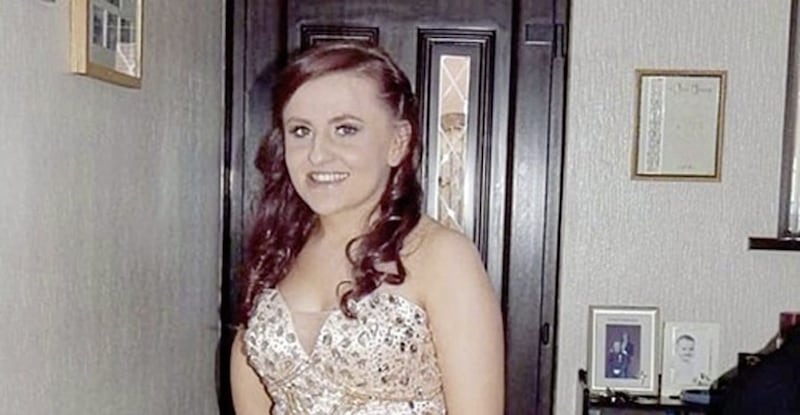 West Belfast woman Lucy Mc IIhatton (24) died on Sunday after she was knocked down by a car while out walking on the Springfield Road 