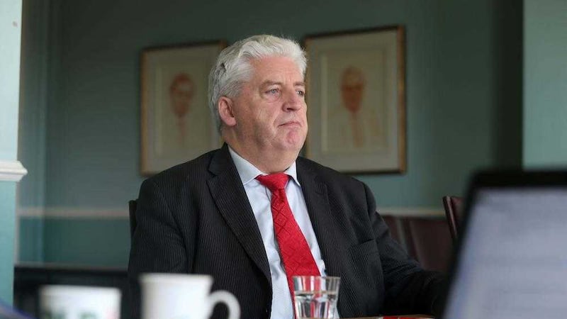Alasdair McDonnell is determined to remain SDLP leader. Picture by Mal McCann