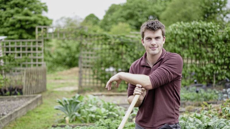 Gardening YouTuber Huw Richards 