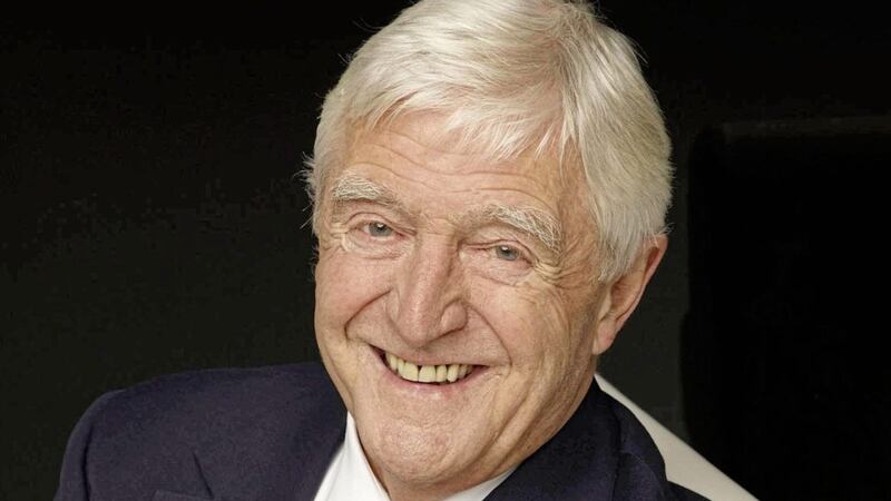Broadcasting legend Sir Michael Parkinson will be in Bangor, Co Down, next week 