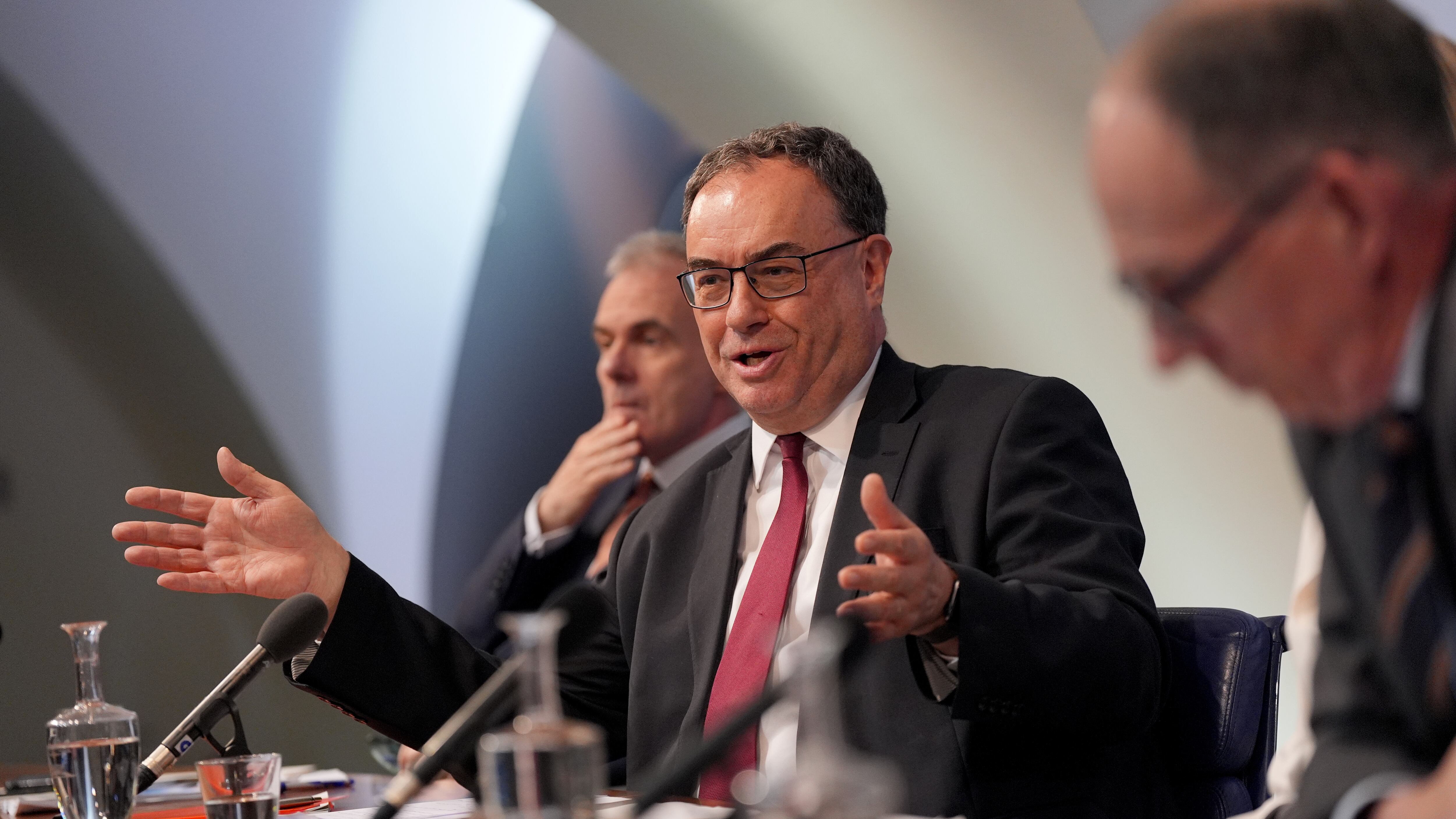 Andrew Bailey, governor of the Bank of England, did not rule out a rate cut in June