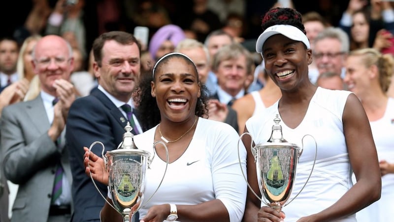 Serena Williams surprised two casual tennis players and it's every sports fan's dream scenario