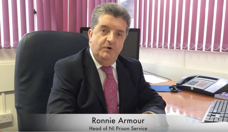 Prison Service Director General Ronnie Armour 
