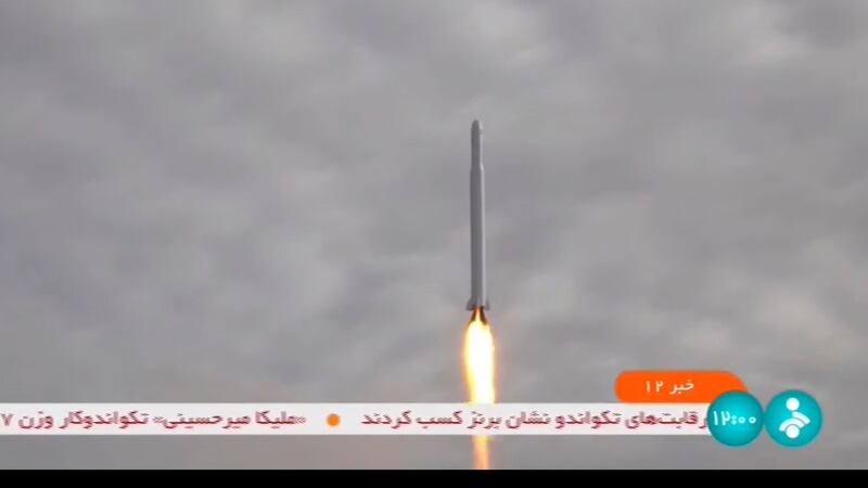 The Noor-3 satellite has reached orbit (IRIB via AP)