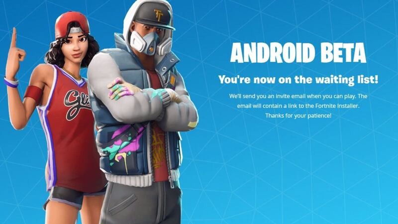 Epic Games said it is working on a fix for certain devices running 4GB RAM.