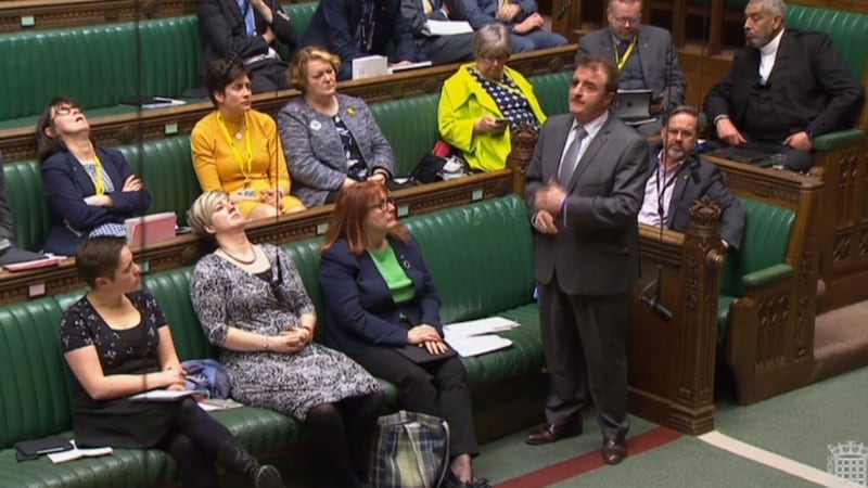 Members were in the chamber for the Brexit debate ahead of Wednesday’s votes.