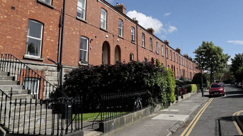 A view of Grosvenor Square, Rathmines which Rachid Redouane had as an address              Picture: Brian Lawless/PA