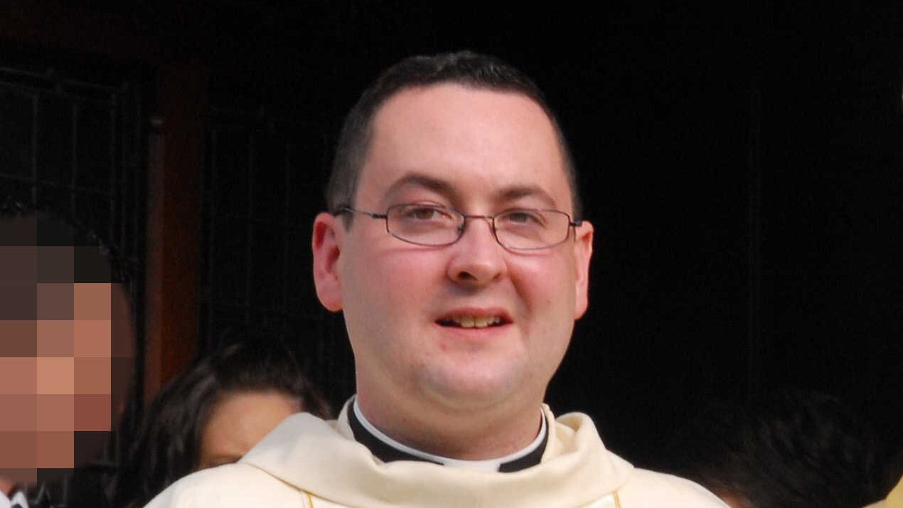  Fr Stephen Crossan was videoed apparently snorting cocaine at the parochial house beside St Patrick's Church, Banbridge