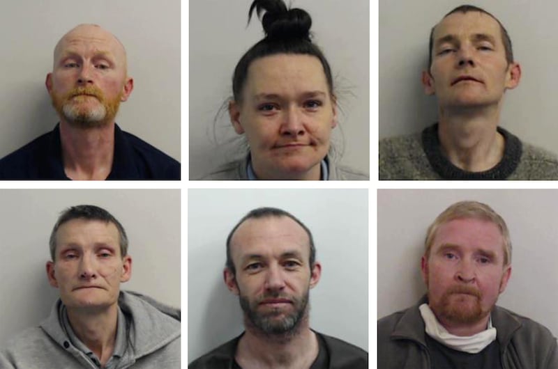 The gang were convicted of being part of a child abuse ring that was described as plunging the ‘depths of human depravity’