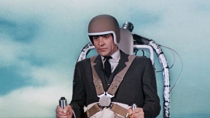 <b>JETPACK:</b> In the future, this could be how the Bluffer gets to the off-licence for his Vodka Martinis - shaken not stirred - as technology takes the human race to new heights&nbsp;