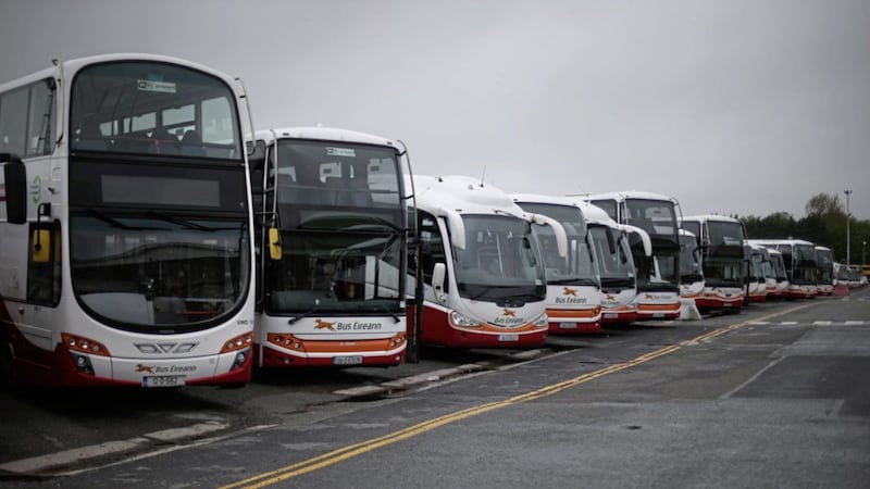 The Bus Éireann vehicle was driven from Letterkenny to Dublin