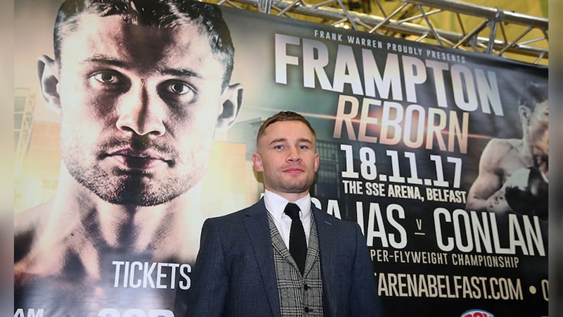 &nbsp;Carl Frampton's first fight under his new management is November 18. Picture by Mal McCann