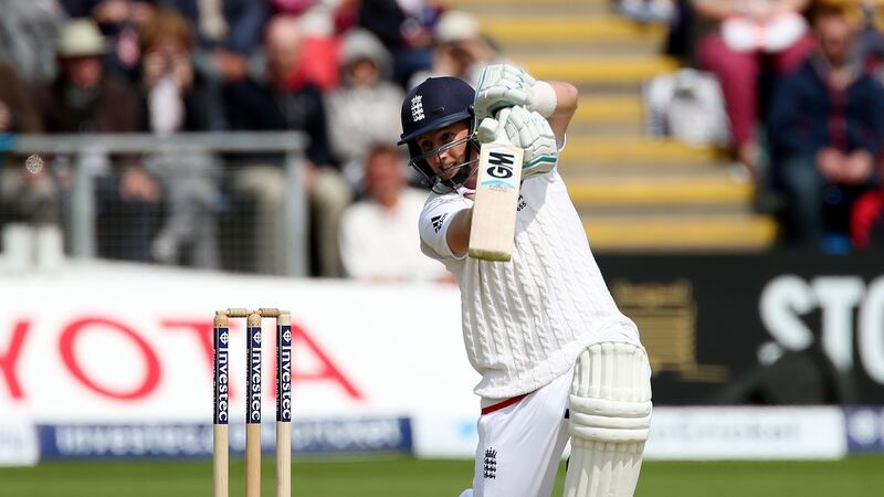 England's Joe Root in action during the First Investec Ashes Test in Cardiff on Wednesday<br />Picture: PA