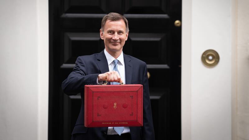 Chancellor Jeremy Hunt’s plans for tax cuts in Wednesday’s autumn statement have been boosted as figures showed government borrowing was lower than official forecasts in the year to date despite a sharp rise in October (/PA)