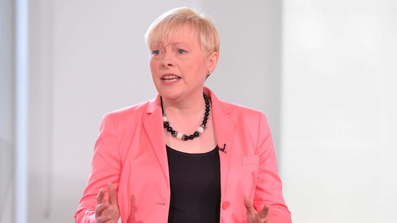 Angela Eagle launches her Labour leadership bid at the Institution of Engineering and Technology in London. Picture by Dominic Lipinski, Press Association&nbsp;