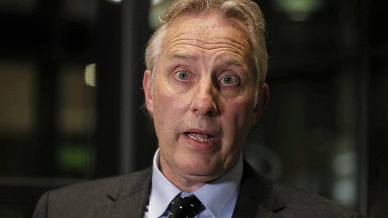 Ian Paisley speaks to the media in 2021. Picture by Brian Lawless/PA Wire
