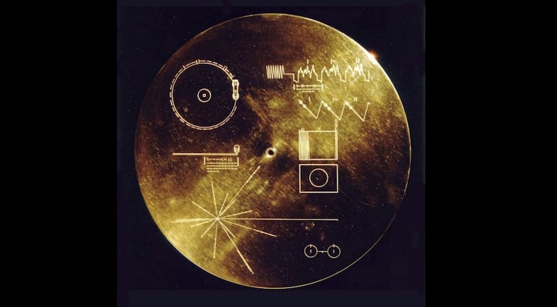 The cover of The Voyager Golden Record 