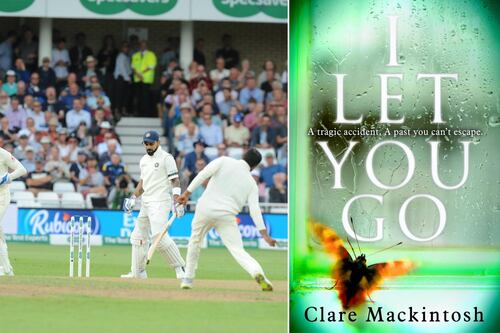 Can you help this author find the fan spotted reading her book at the cricket?