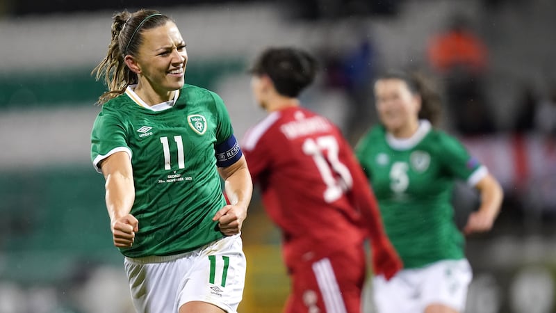 Republic of Ireland's Katie McCabe has been named in the WNT squad to face the USA in a double-header.