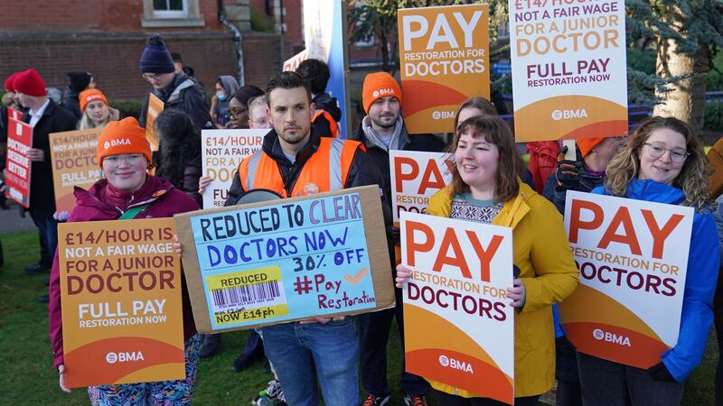 The NHS will be ‘struggling to catch its breath’ between strikes this week, health leaders have said (Jacob King/PA)