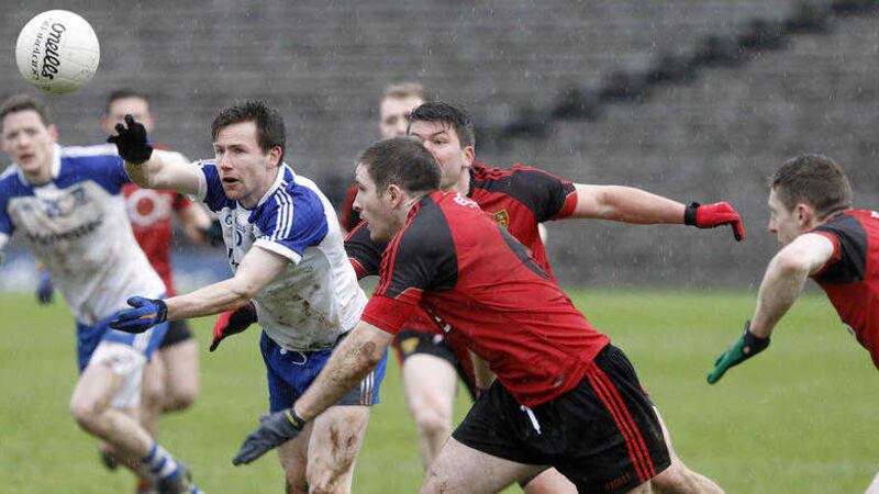 Monaghan laboured to a narrow NFL win over Down back in February