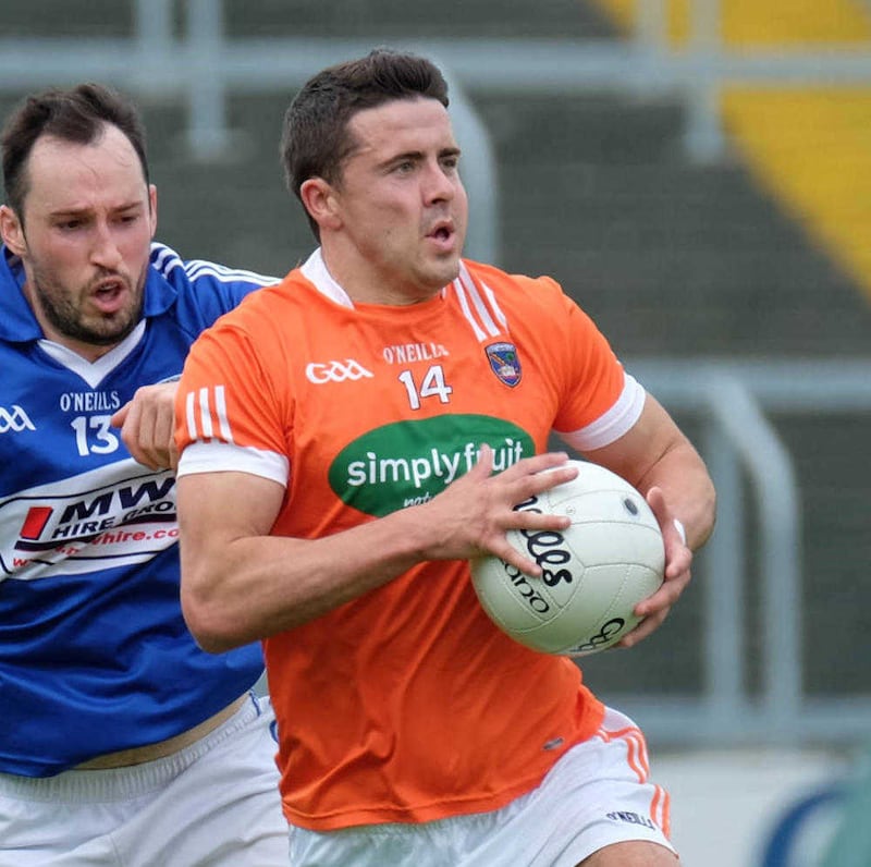 Stefan Campbell had an impressive year in county colours, despite Armagh&#39;s struggles 